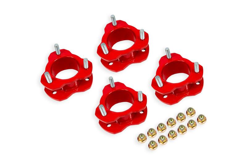 Ford Bronco Suspension Lift Kit - BMR Suspension - 2-inch Leveling - Red - `21-`25